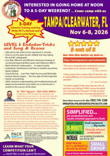 Load image into Gallery viewer, Nov 6-8, 2026 - Tampa/Clearwater, FL, USA - E-TRACK Level I