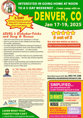 Jan 17-19, 2025 - Denver, CO, USA - E-TRACK Level I