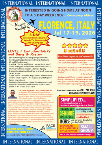 Jul 17-19, 2026 - Florence, Italy - E-TRACK Level I