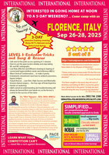 Load image into Gallery viewer, Sep 26-28, 2025 - Florence, Italy - E-TRACK Level I