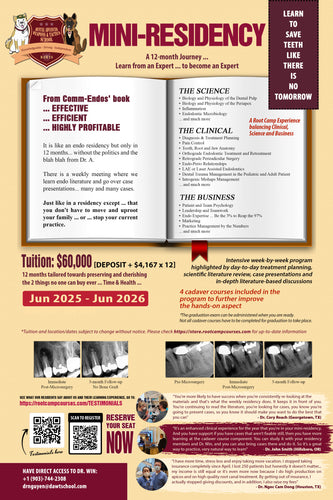 Jun 2025 through Jun 2026 - Endo mini-residency program