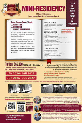 Jan 2026 through Jan 2027 - Endo mini-residency program