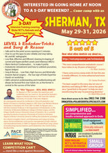 Load image into Gallery viewer, May 29-31, 2026 - Sherman, TX, USA - E-TRACK Level I